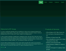Tablet Screenshot of kpgroupindia.com